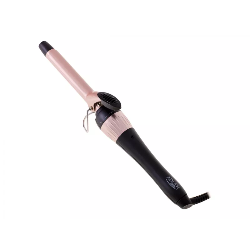 Adler | Rizador | AD 2116 | Sistema de calefacción cerámico | Diámetro del cilindro 19 mm | Temperatura (máx.) 200 °C | 36 W | negro/rosa