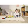 Carrito de juego y andador de madera de Simba-Dickie — Eichhorn juego de habilidad con 35 bloques de construcción
