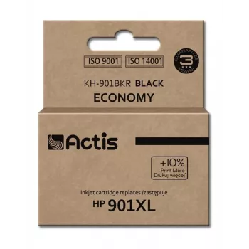 Tinta Actis KH-901BKR (sustituto de HP 901XL CC654AE; estándar; 20 ml; negro)