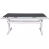 Mesa de ordenador Thermaltake GGD-G70-WHEIRX-22 Negro Recta Rectangular Tablero de partículas