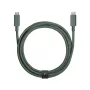 Cable USB-C a USB-C Native Union Belt Cable Pro 240W, 2,4 m, USB 2.0, 0,48 Gbit/s, verde