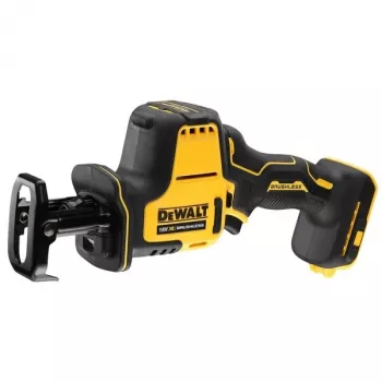 Sierra sable DeWALT DCS369N-XJ, motor sin escobillas, inalámbrica, profundidad de corte madera 9 cm, acero 4 cm, 2800 spm, 1,43 kg