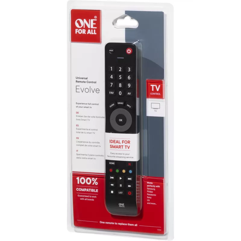 Mando de TV One For All Advanced Evolve