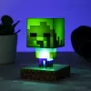 Lámpara de mesa Paladone Light Paladone Minecraft Zombie Light PP6592MCFV4 LED