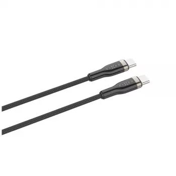 Fixed | Cable trenzado, 100W | FIXDB-CC12-BK | Negro