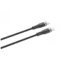 Fixed | Cable trenzado, 100W | FIXDB-CC12-BK | Negro