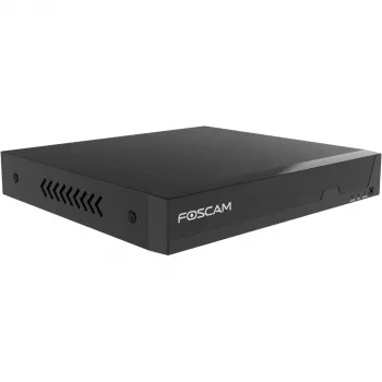 Kit de cámara de vigilancia Foscam FN9108E-B4-2T — 4 cámaras con grabador, Negro