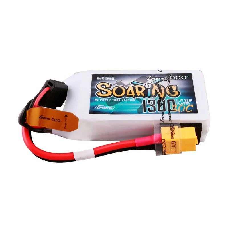 Batería LiPo Gens ace G-Tech Soaring 1300mAh 11.1V 30C 3S1P