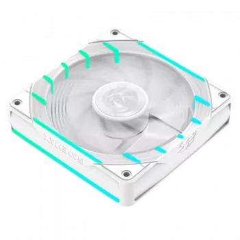 GAMEMAX TORNADO T12 ARGB-RW Ventilador de caja 120mm blanco con aspas invertidas