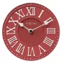 Reloj NeXtime 5187ro London Tisch, Ø16 cm, pared, rojo/blanco