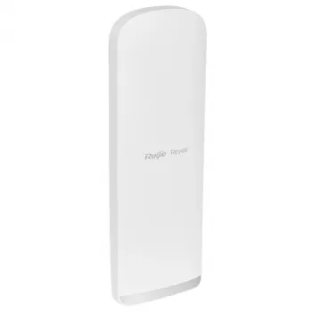 RUIJIE Reyee RG-EST450G Punto de acceso — AP Wi‑Fi 5 direccional para exteriores, 5 GHz, 876 Mbit/s, 3×GE, 1×PoE IN, 1×12V DC, IP55, 5 km, 15 dBi