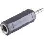 Adaptador de cable ShiverPeaks BS57050 3,5 mm a 6,3 mm Negro