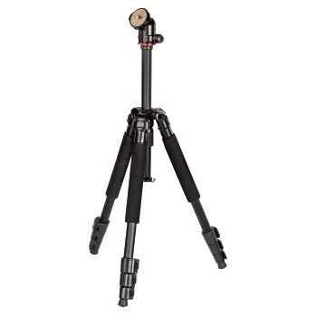 Trípode Hama Traveller 117 Ball para proyectores de datos, 3 patas, negro