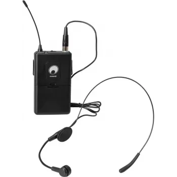 Micrófono inalámbrico Omnitronic WAMS-12 863 MHz — sistema de micrófono de mano inalámbrico