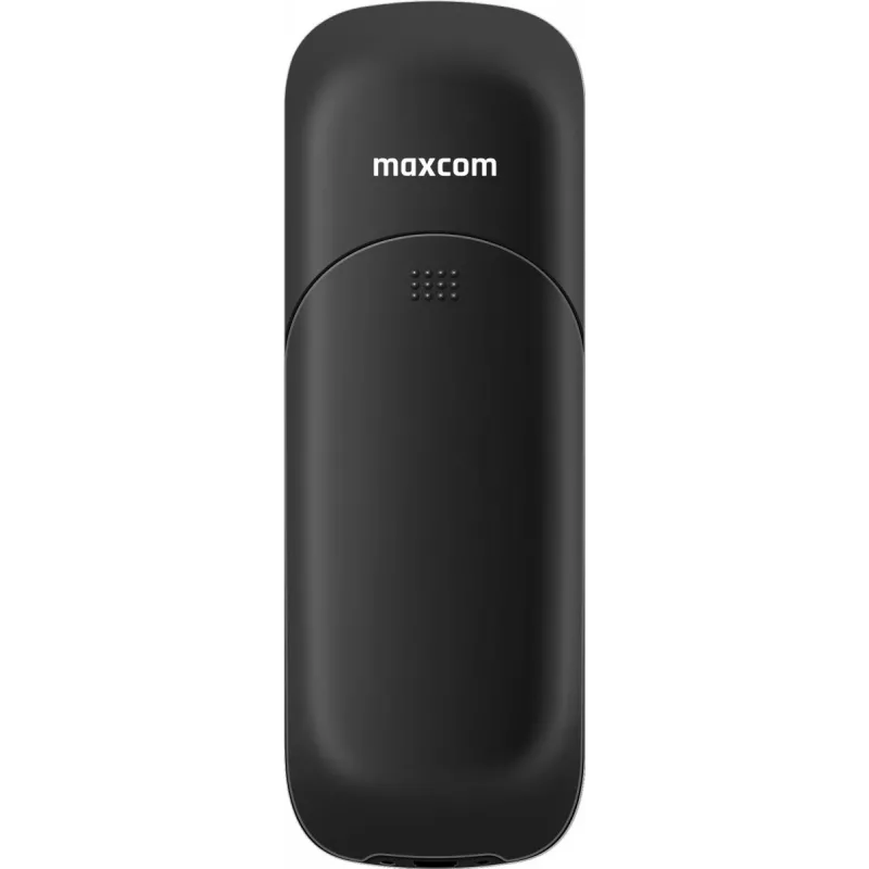 Maxcom MM35D SE teléfono de sobremesa GSM, pantalla en color de 1,77'', radio FM, microSD, USB-C, negro