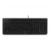 Teclado CHERRY KC 1000 Home USB distribución suiza Gris