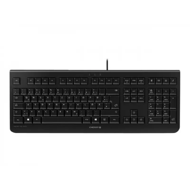 Teclado CHERRY KC 1000 Home USB distribución suiza Gris