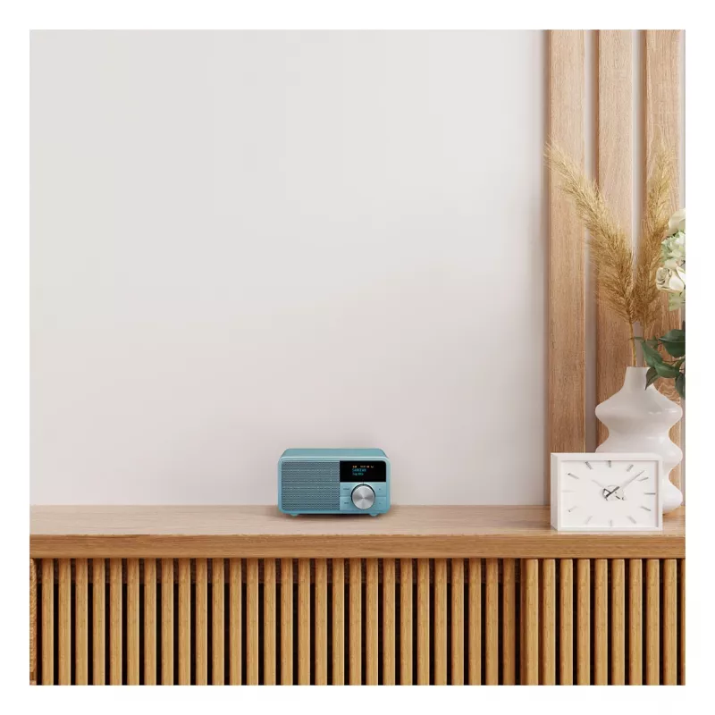 Sangean DDR-7 Norse Blue radio de sobremesa, DAB+, FM, AUX, Bluetooth, turquesa