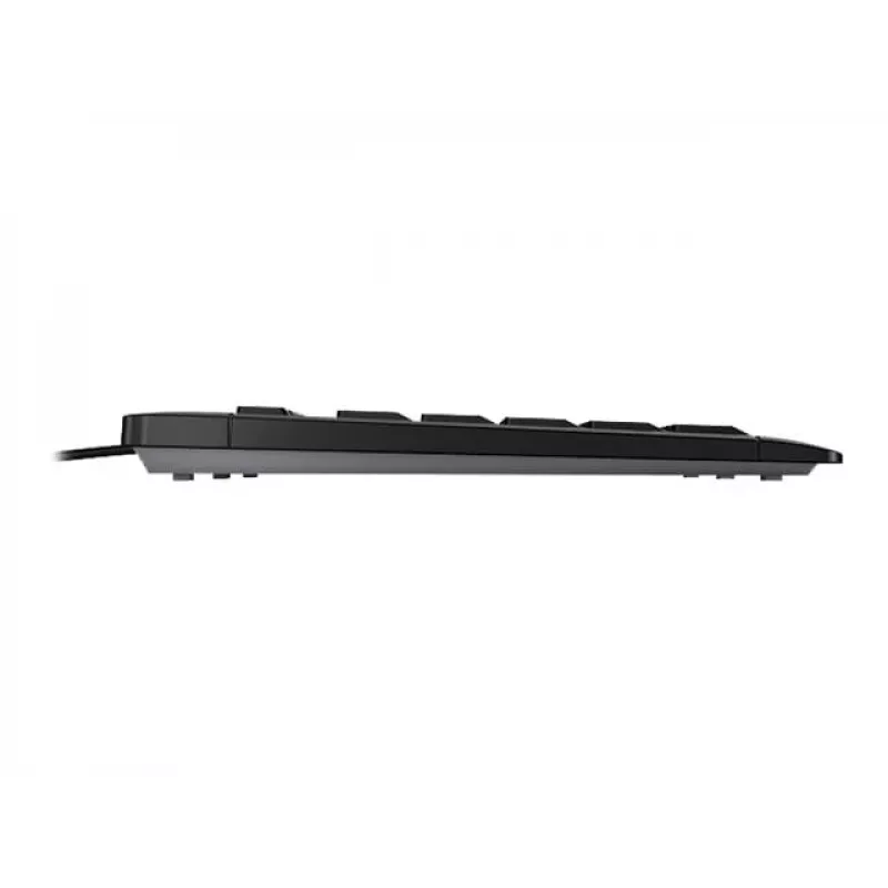 Contour Design Stream Teclado, Tamaño completo (100%), con cable, USB, mecánico, AZERTY, negro