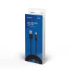 Cable USB Savio CL-129 2 m USB 2.0 USB A USB C negro