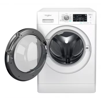 Lavadora WHIRLPOOL FFD 9489 BV EE, 9 kg, 1400 rpm, clase energética A, profundidad 63 cm, motor inverter, puertas negras
