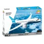 Set de construcción Cobi Boeing 737-8 — 340 piezas, edad recomendada 7+, azul y blanco