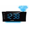 Blaupunkt CRP81USB radio despertador con proyección y carga USB, negro
