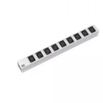 Regleta de enchufes Bachmann 333.6163 — 9 tomas, 1U, 48,3 cm