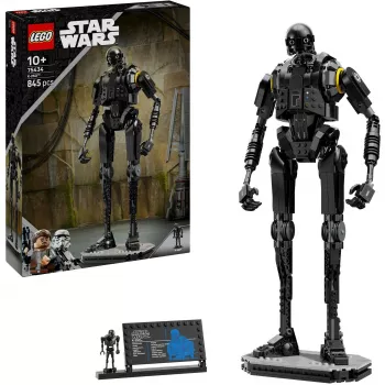 Figura construible LEGO Star Wars droide de seguridad K-2SO 75434 — 845 piezas, 410 mm de altura, edad 10+