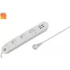Regleta inteligente Denver SHP-300U 3 tomas AC tipo E 4 blanco