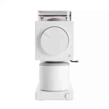 Molinillo de café eléctrico Fellow Ode Gen 2 — 140 W, muelas de acero inoxidable, capacidad 100 g, blanco