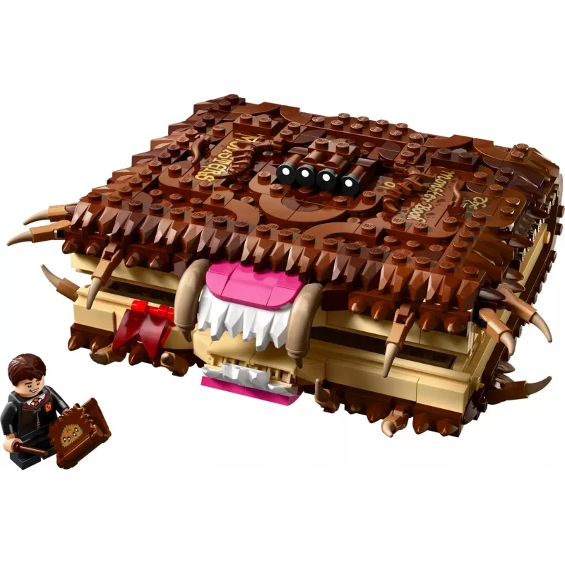 LEGO Harry Potter Spielset Monsterbuch der Monster 76449 — 518 piezas, 1 minifigura, dientes encajables