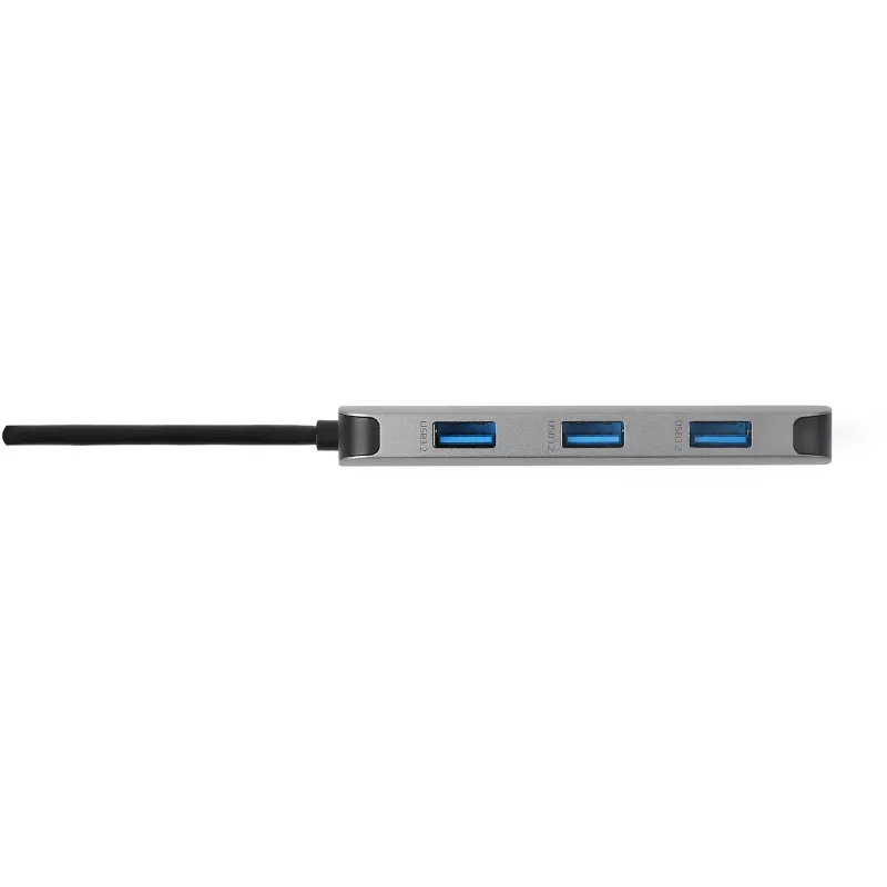 Dongle USB-C 7 en 1 Acer — USB 3.2 Gen 1 Type-C, 3x USB-A, HDMI, SD/MicroSD, 100W PD, plata