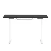 Mesa regulable en altura Up Up Bjorn Blanco, tablero M Negro