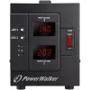 PowerWalker AVR 2000 SIV FR regulador de tensión 2 salidas AC 110 - 280 V negro