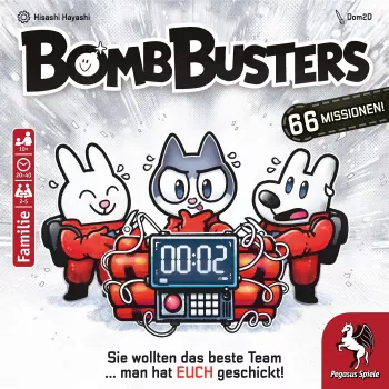 Pegasus Spiele Pegasus Bomb Busters (Juego del Año 2025) – juego familiar