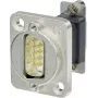 Neutrik NADB9MF Adaptador de interfaz de cable D-SUB Negro - Plata (NADB9MF)