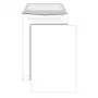 Funda para documentos MAILmedia VSD-TASCHE B5 blanca 90 g — funda de papel para documentos B5