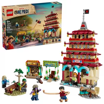 Set LEGO One Piece Arlong Park 75638 – 926 piezas, 5 minifiguras, recomendado a partir de 9 años, escenario detallado