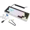 Sharkoon SKILLER SGK50 S3 teclado gaming USB QWERTY portugués blanco