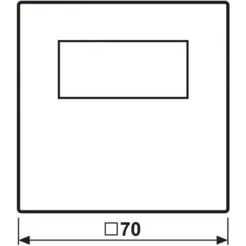 Jung HOME BTLS1791SW Termostato de ambiente con pantalla 1 (BTLS1791SW)