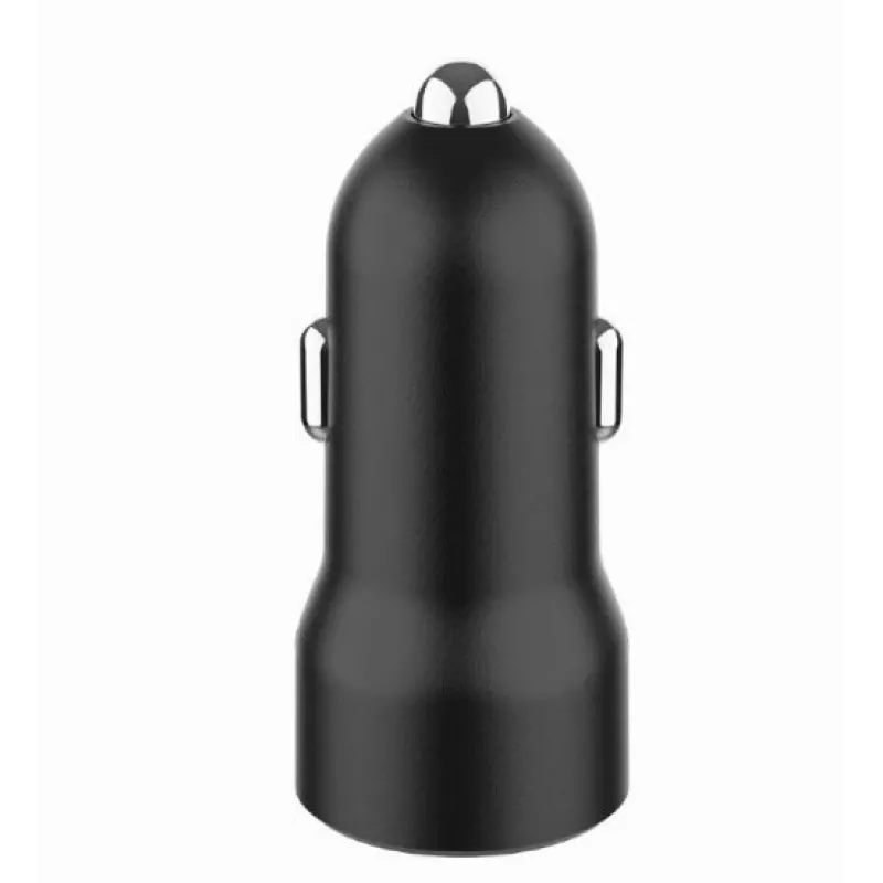 Adaptador de coche Gembird - USB Type-A y C PD - 20W