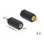 Set de montaje DeLOCK 60242 negro plástico