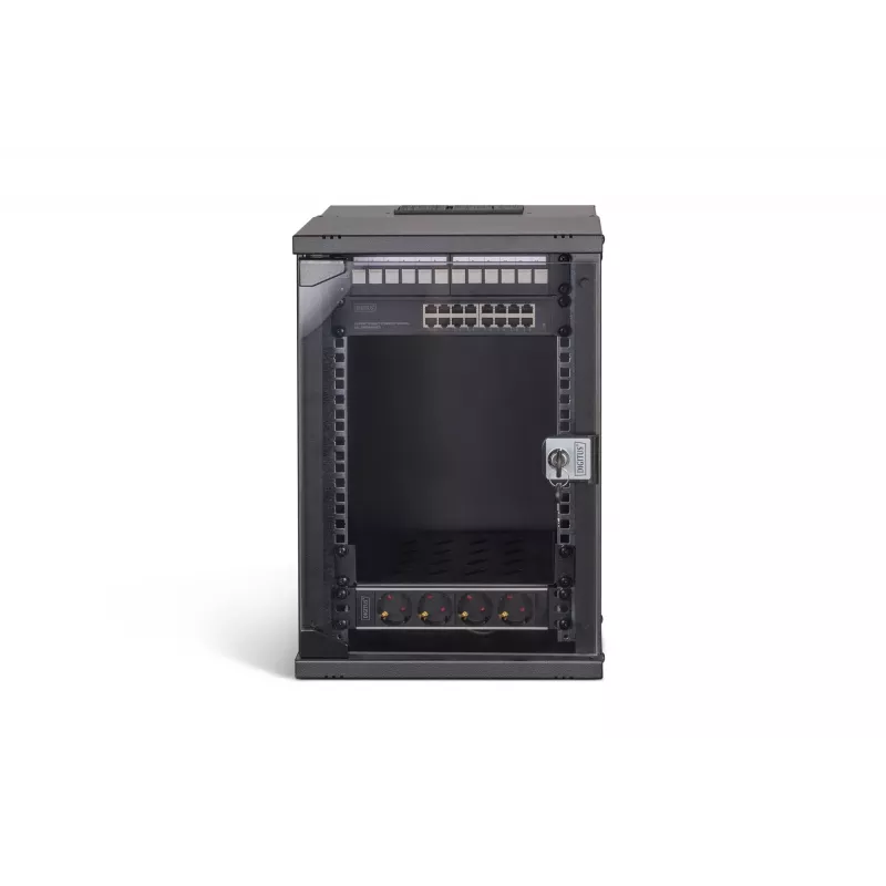 Armario de pared Digitus DN-49103-SET 9U 315 x 300 mm negro