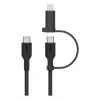 Cable USB Belkin BoostCharge Pro 1,5 m USB-C USB-C/Lightning negro