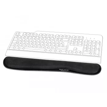 Reposamuñecas DeLOCK 12558 Negro