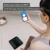 Báscula de diagnóstico Beurer BF 990 con módulo de mano, Wi-Fi/Bluetooth, pantalla digital de matriz de puntos, versión LED, hasta 180 kg, negra (10379)