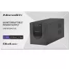 Qoltec Monolith 53775 SAI Line-Interactive, 1200 VA (1,2 kVA) / 720 W, AVR, 4 tomas AC, negro
