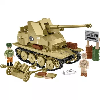 Set de construcción Cobi Blocks Marder III – 486 piezas, modelo de vehículo militar