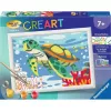CreArt - Tortuga marina, pintar